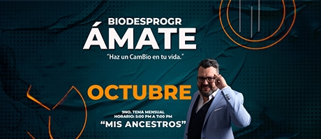 BioreprogrÁMATE: Haz un camBio de vida -OCTUBRE