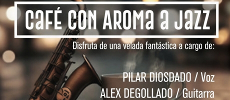 Caf&eacute; con aroma a jazz