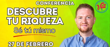 Conferencia: Descubre tu riqueza