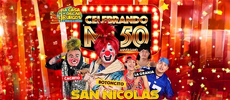 (San Nicolás 25 octubre) Celebrando mi 50 Aniversario